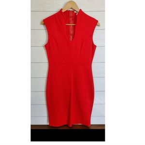 Rolla Coaster Red Cocktail Dress